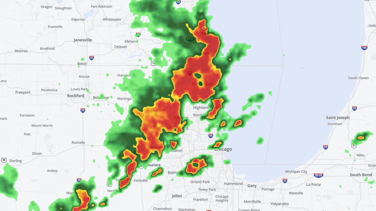 Live radar: Track July 3 storms across the Chicago area as warnings, watches take effect