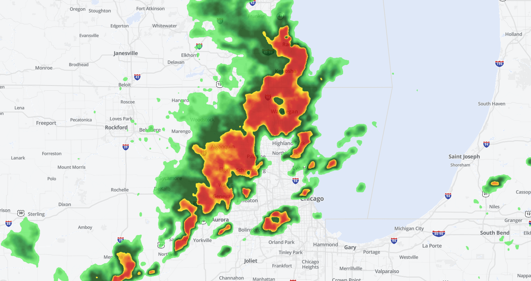 Live radar: Track July 3 storms across the Chicago area as warnings, watches take effect
