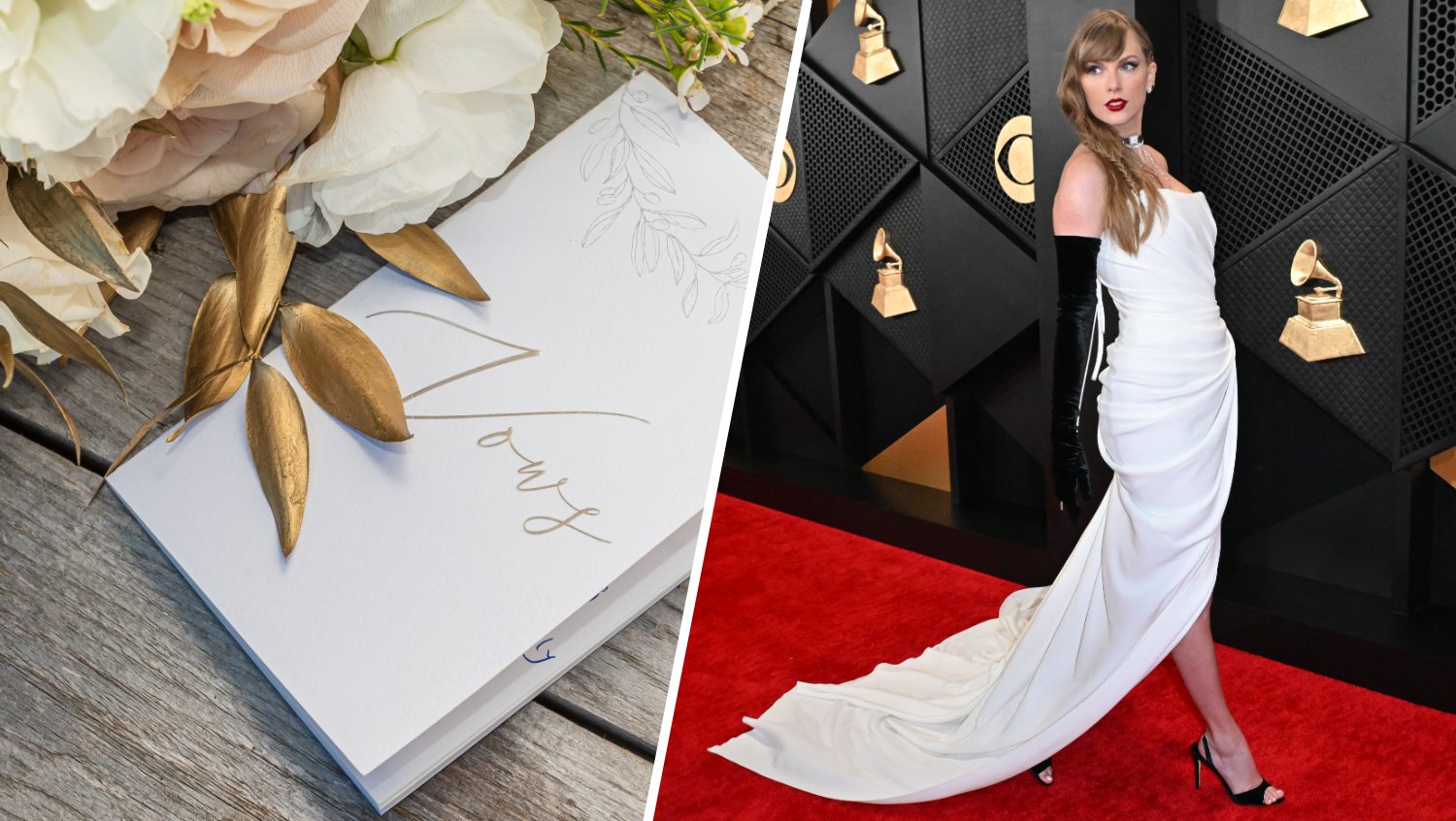 Inside Travis Kelce's instant reaction as Taylor Swift walked down the aisle