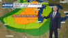 Damaging winds, torrential rain possible Monday – but severe threat remains uncertain