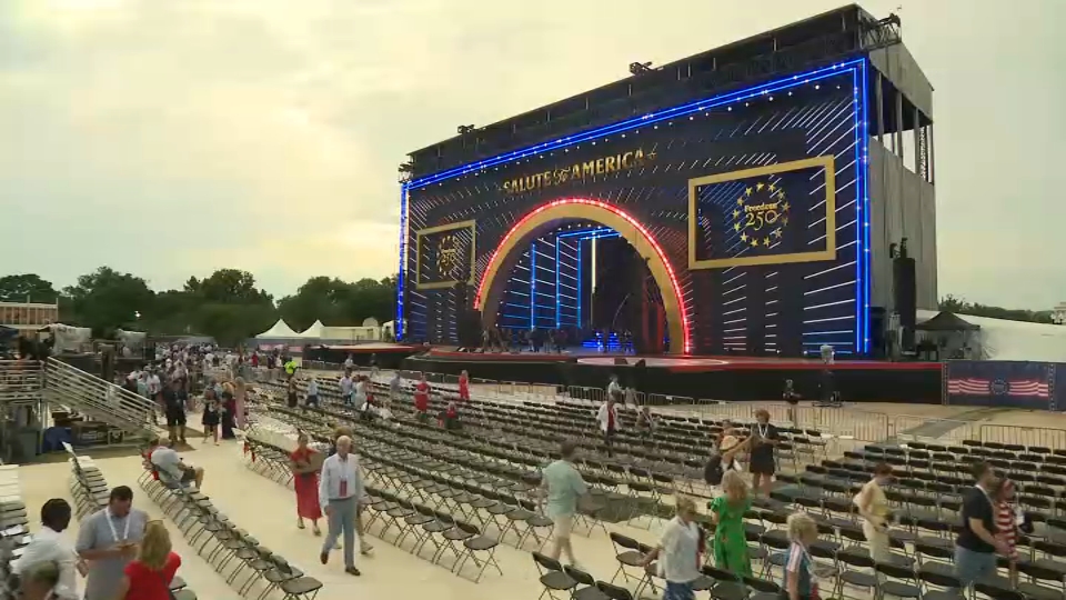 Evacuation ordered at National Mall as storms gather ahead of Trump's July 4th speech