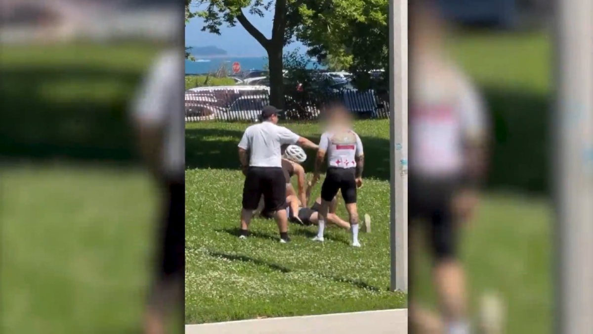 Wild video shows violent confrontation between cyclists near Lakefront Trail