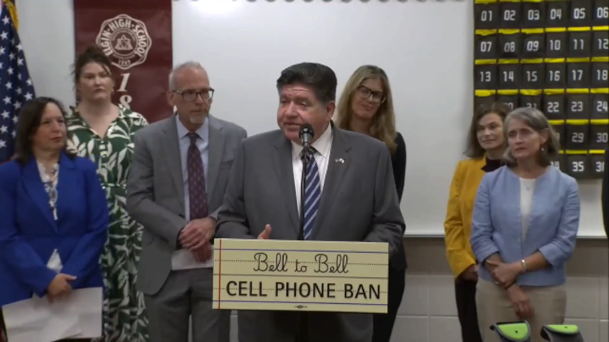 School cellphone ban signed into law by Pritzker, but how will it work?
