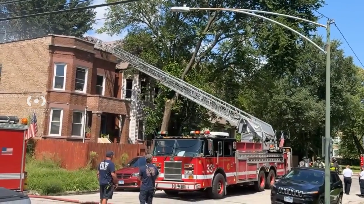 4 firefighters injured, 3 critically, while battling blaze in Chicago two-flat