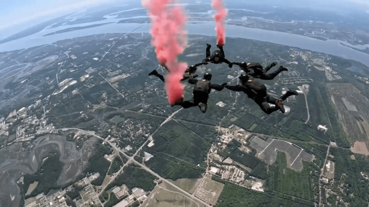Golden Knights Friday Chicago Air and Water Show practice performance canceled Golden Knights Friday Chicago Air and Water Show practice performance canceled