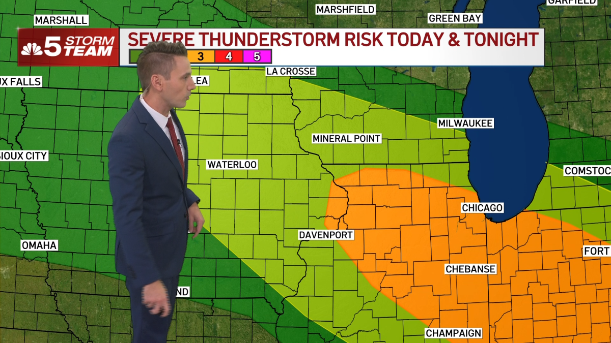 ‘Intense line of storms could bring ‘destructive winds to Chicago area Tuesday ‘Intense line of storms could bring ‘destructive winds to Chicago area Tuesday