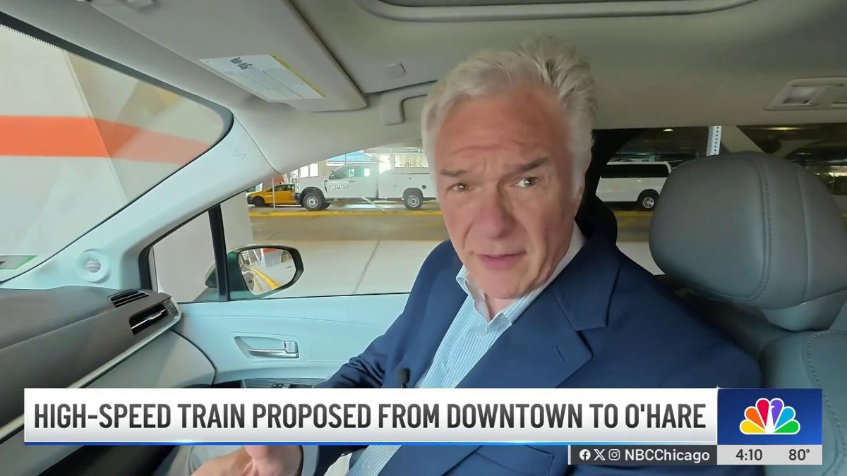 Group looks to build new express train from Loop to Chicago's O'Hare airport