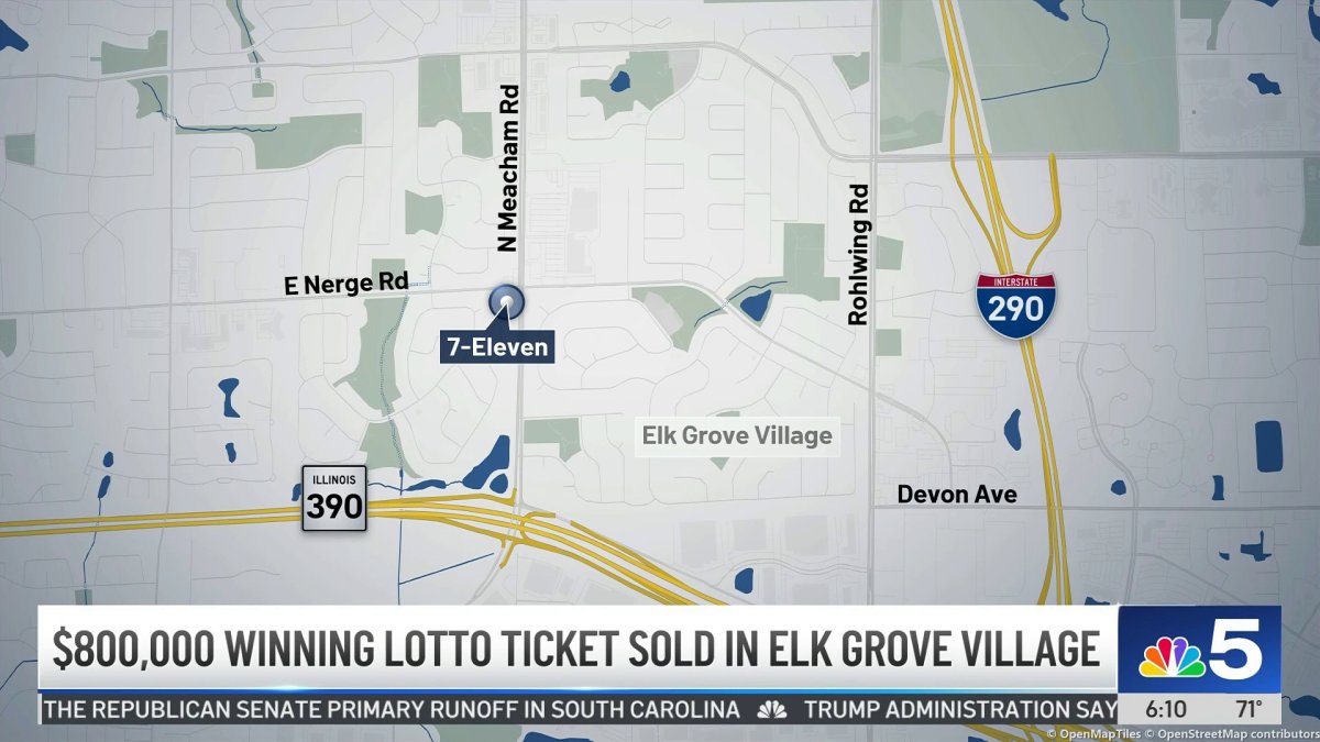 $800k Lucky Day Lotto ticket sold at Elk Grove 7-Eleven