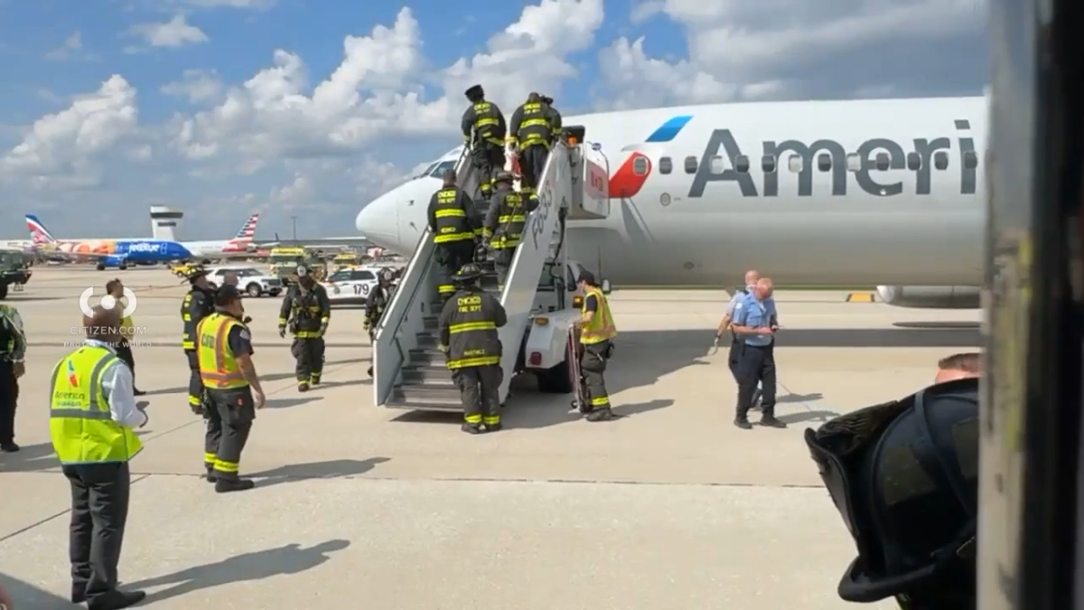 American Airlines flight blows two tires just before departing from OHare