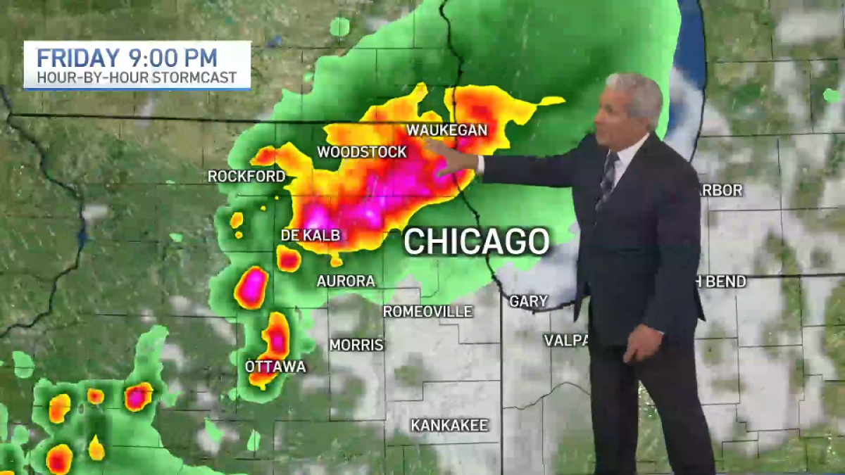 &lsquo;Tornado not out of the question: Severe weather threat looms with hail, heavy downpours possible