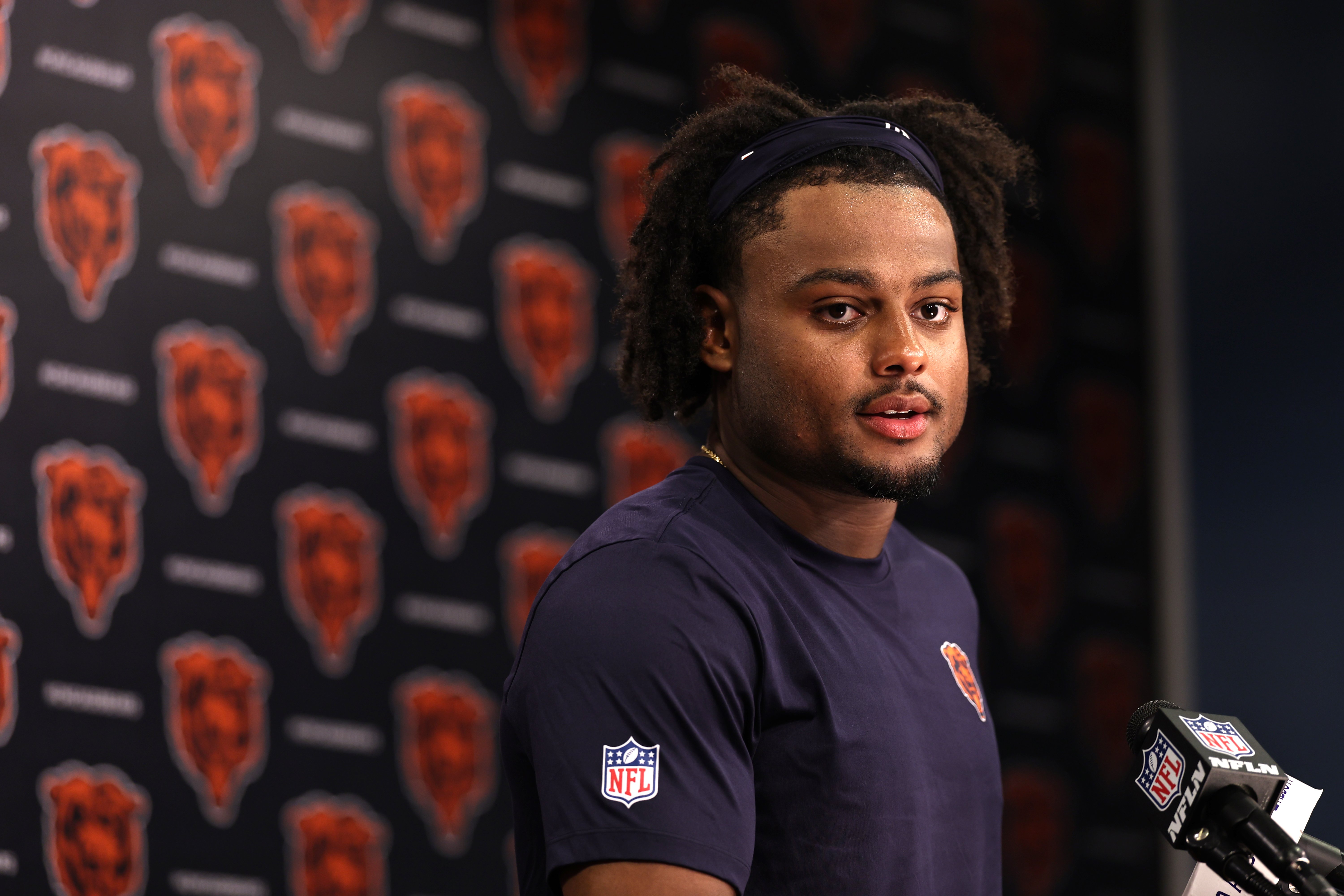 Safety Coby Bryant carted off field at Bears practice with apparent injury