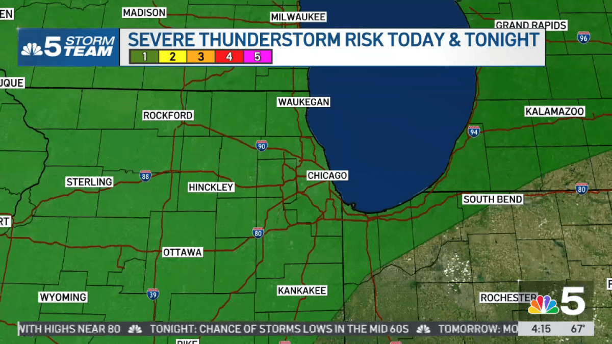 Chicago forecast: Severe weather possible with ‘multiple rounds of thunderstorms firing up Chicago forecast: Severe weather possible with ‘multiple rounds of thunderstorms firing up