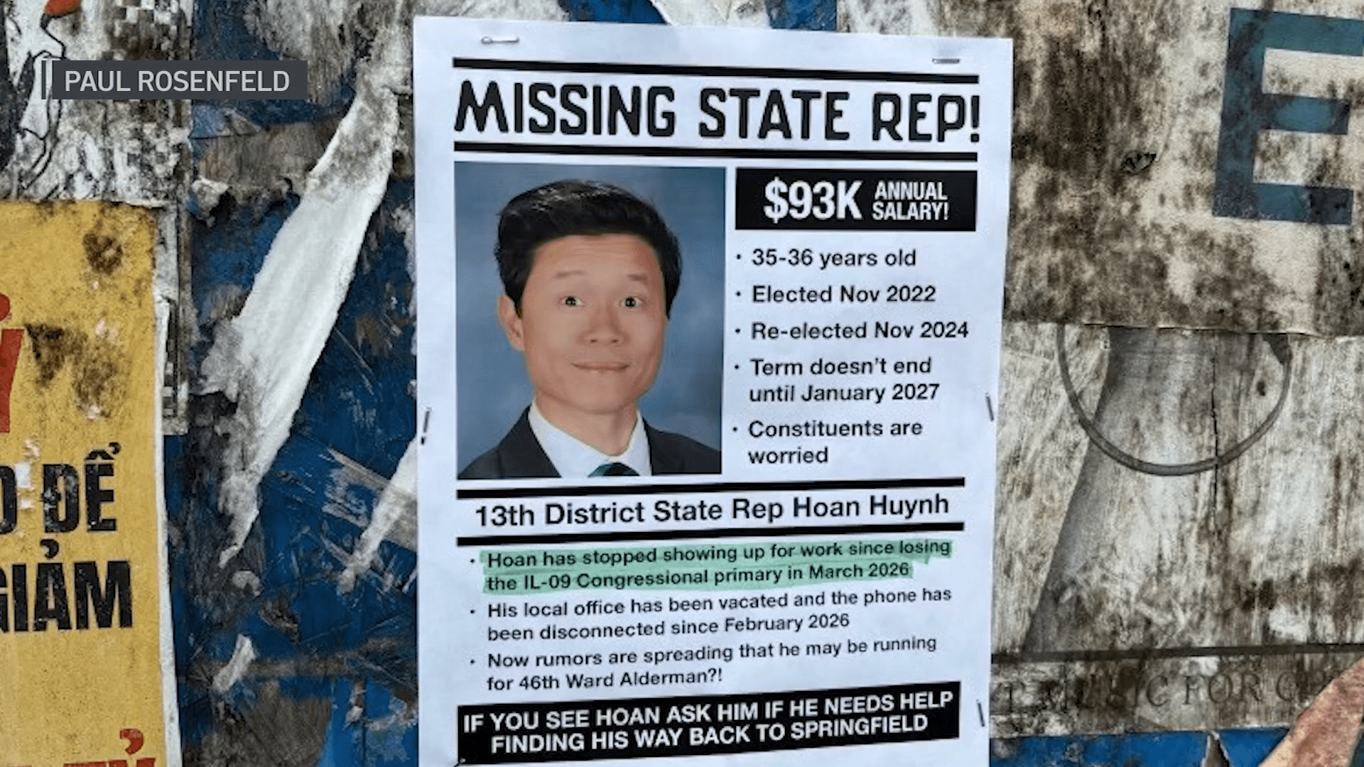 Where has Illinois State Rep. Hoan Huynh been? NBC Chicago tracked him down