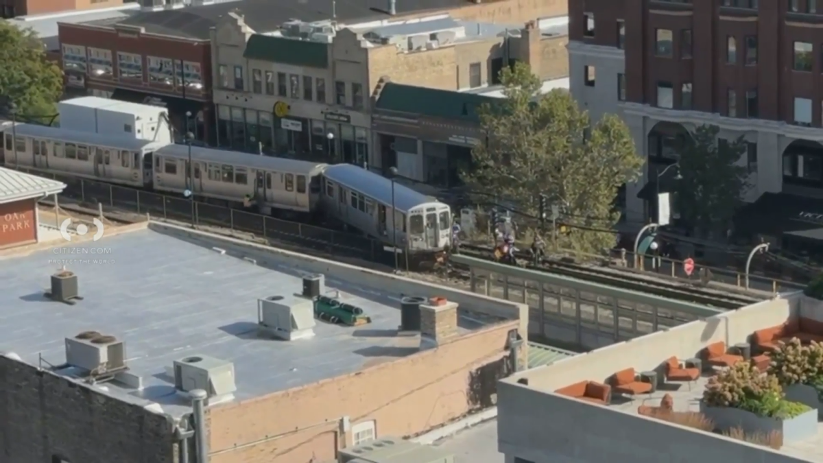 VIDEO: CTA train derails in western suburb, causing major delays