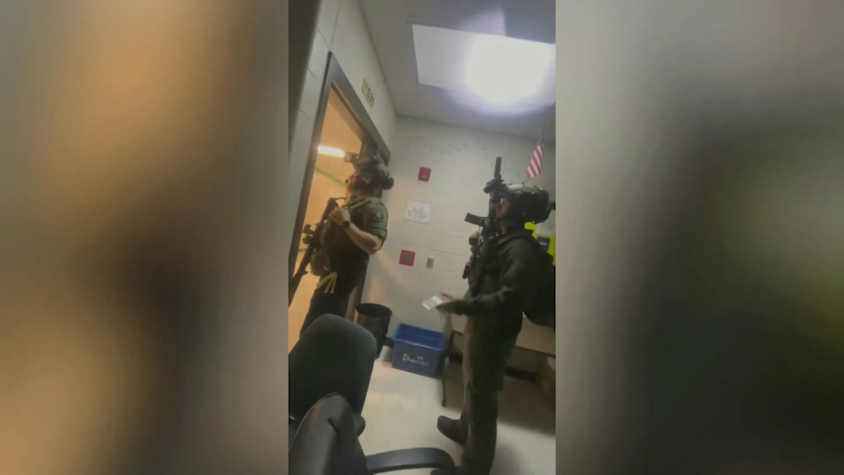 Oak Forest school swept by armed police during lockdown, after bomb, shooting threat