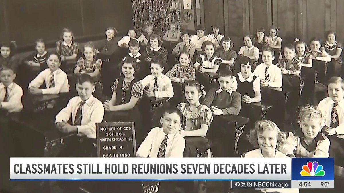 North Chicago grade school friends still hold reunions 70 years later – NBC Chicago