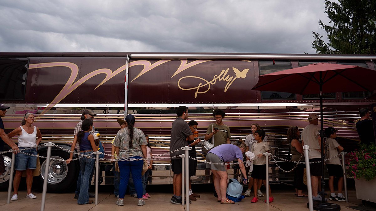 Dollywood theme park will add new features, including a waterfall, to honor Dolly Parton