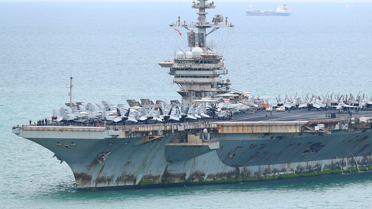 USS Abraham Lincoln returns to San Diego after a nearly year-long deployment