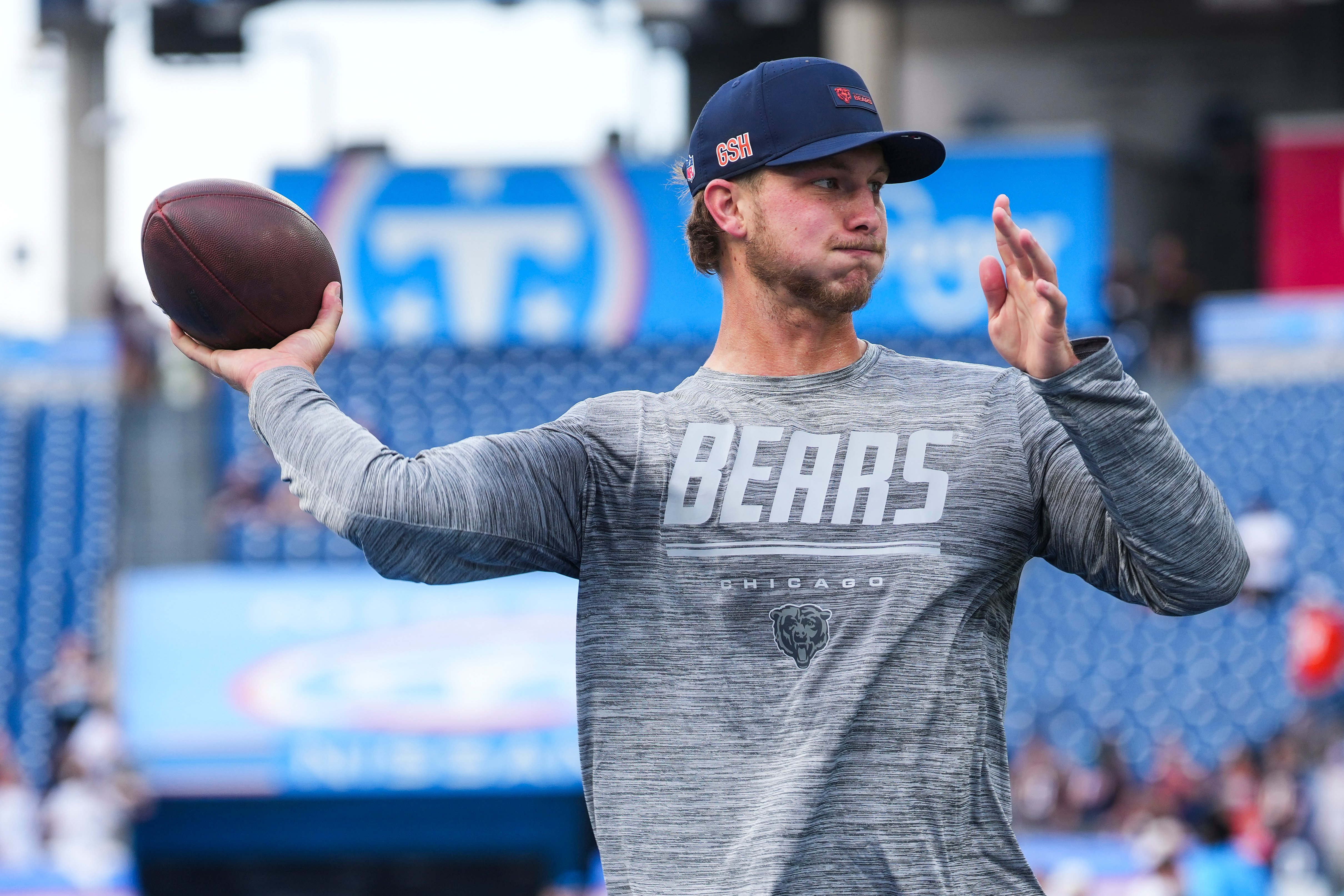 Bears injury report: Tyson Bagent out, Rome Odunze limited again
