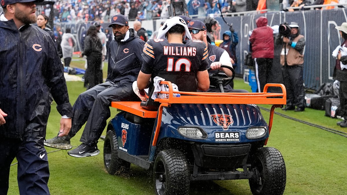Bears' Williams Week-to-Week After MRI