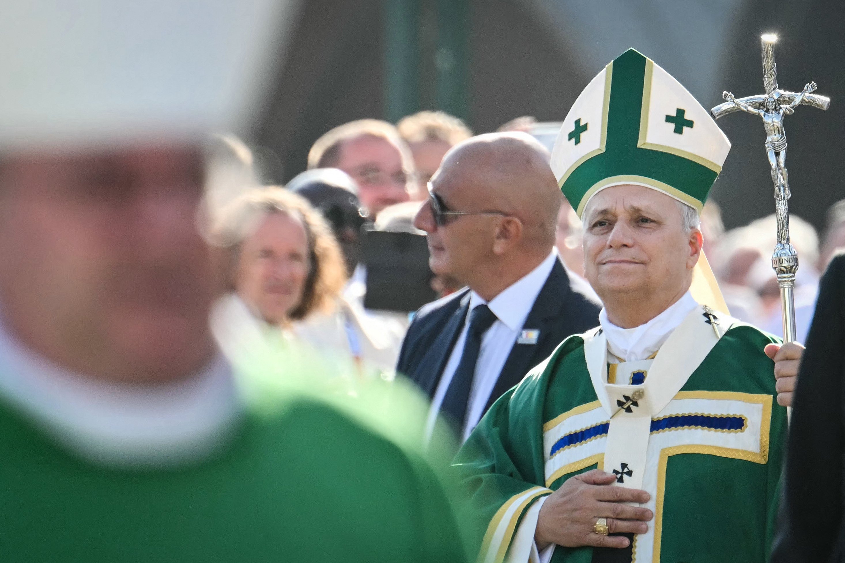 Pope brings message to protect life to French shrine at Lourdes known for miraculous cures
