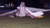 Small plane crashes at suburban park, injuring 2
