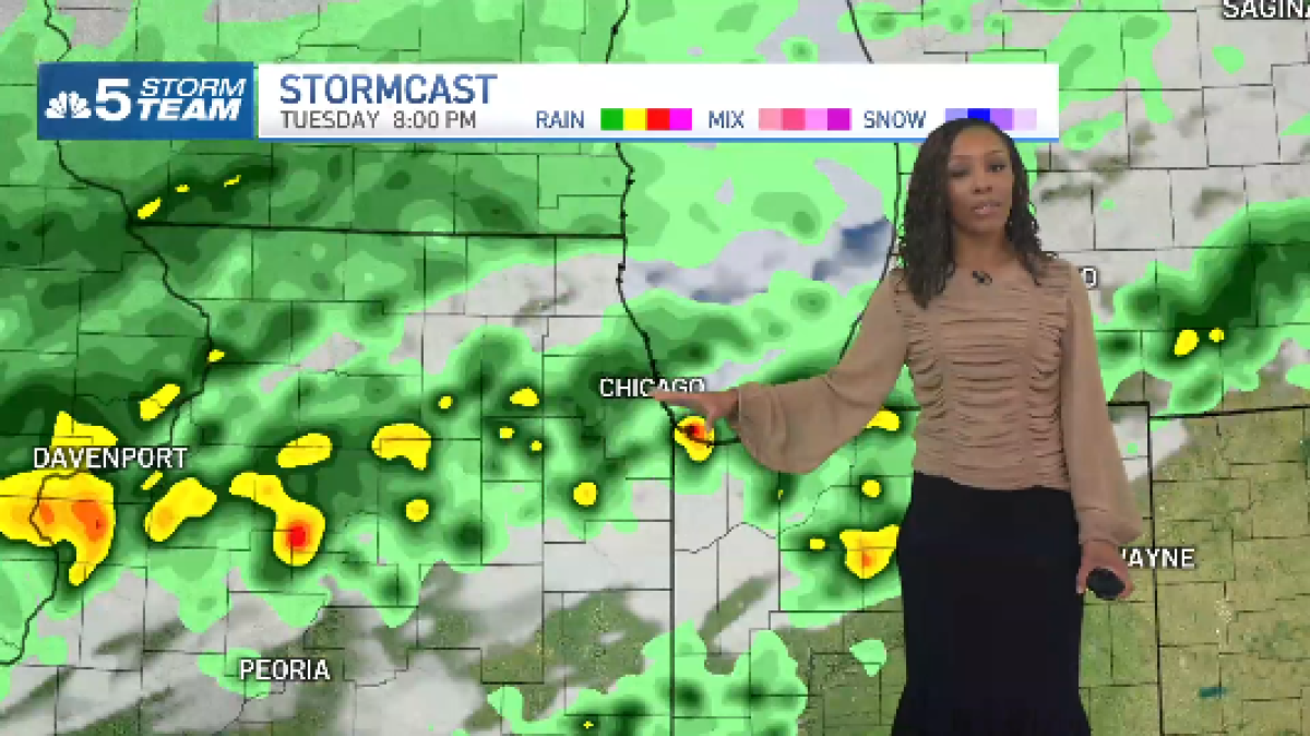 Chicago weather: &lsquo;Periods of rain and storms threaten morning commute for many