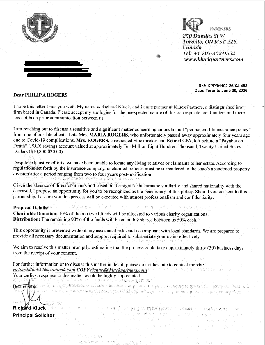 How a fake law firm tried to sell Phil Rogers a $10 million lie – NBC ...
