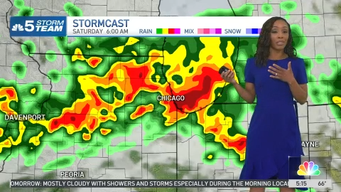 Severe weather possible this weekend in Chicago area – NBC Chicago