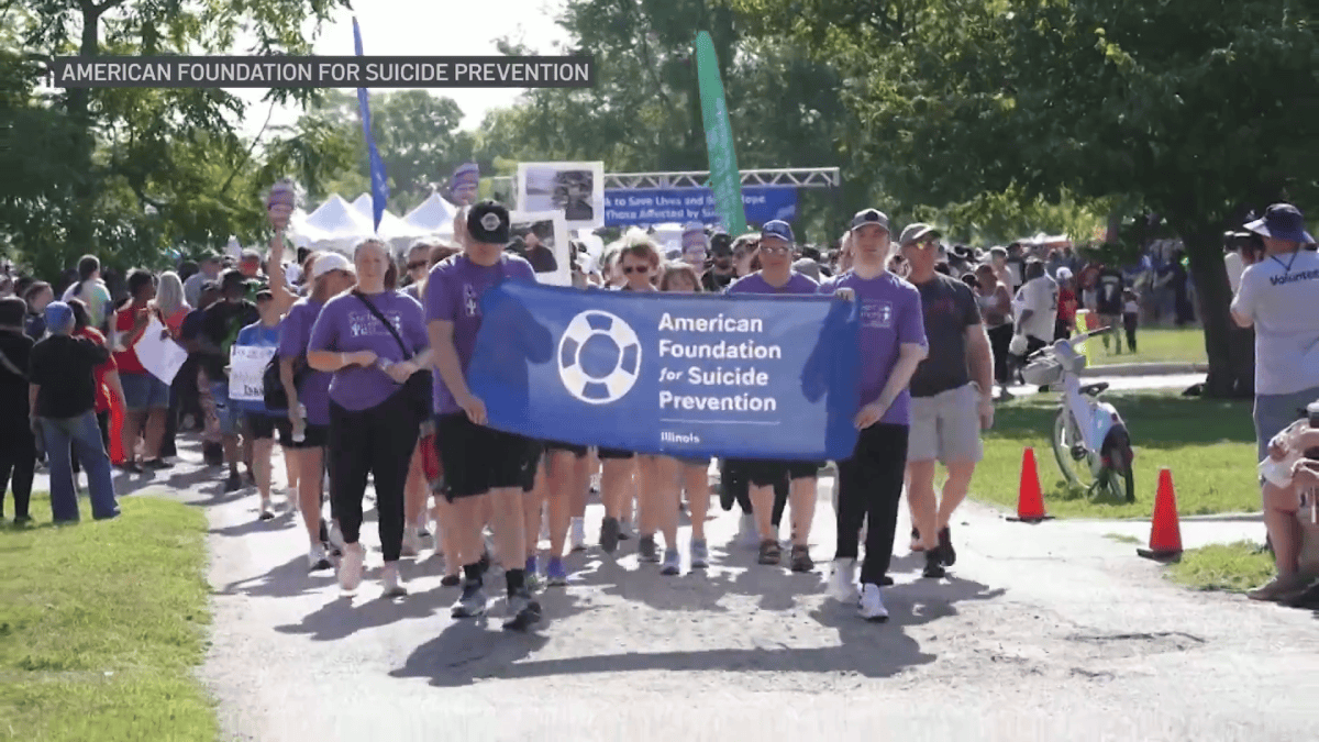 Thousands to gather in Chicago for one of the largest suicide prevention walks in the country