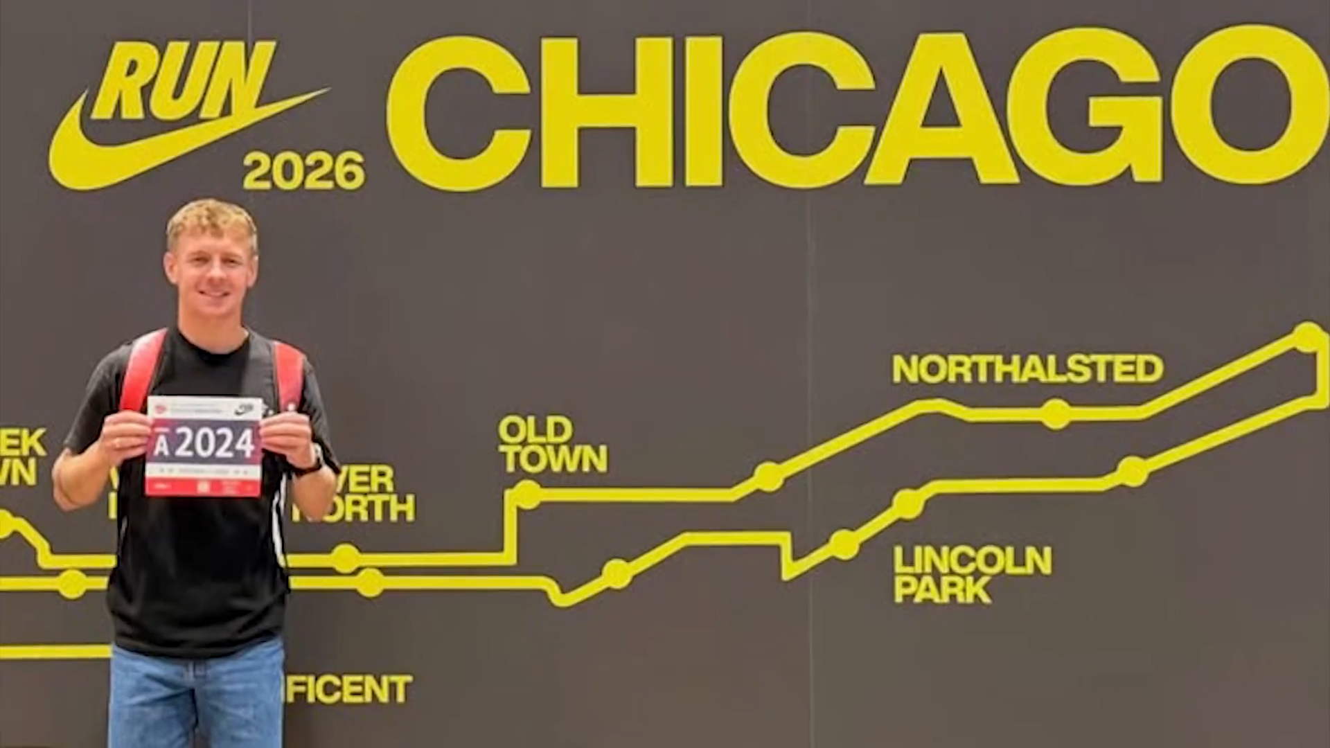 Chicagoans cheer on solo runner from the United Kingdom after social ...