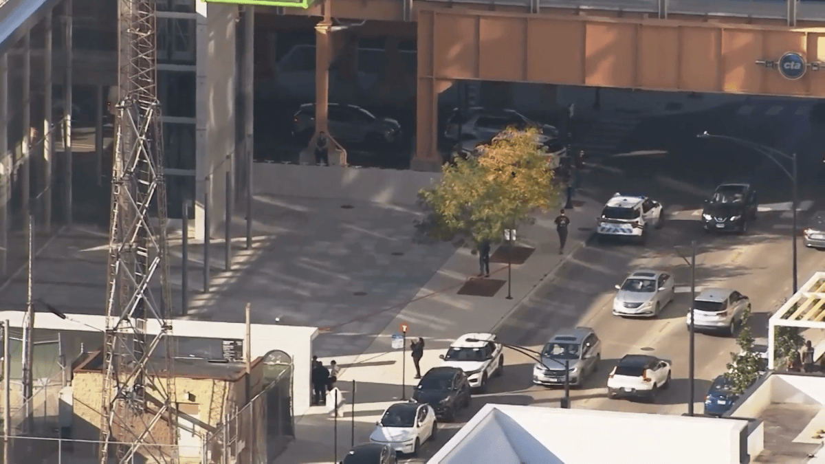 Green Line trains bypassing Damen/Lake station due to police activity