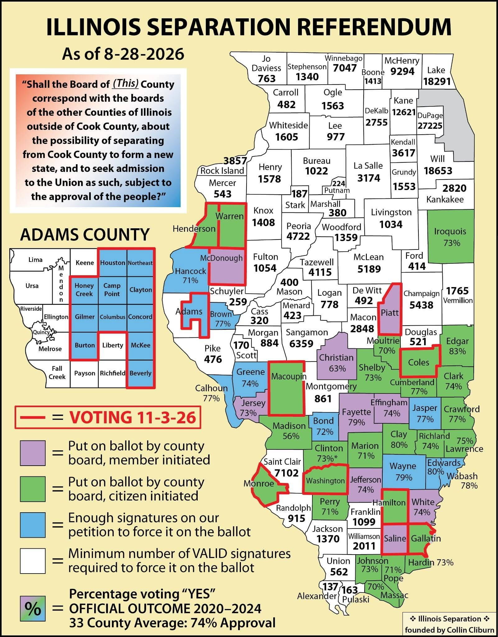 Elections - Move over Canada, South Illinois wants to be the 51st State ...