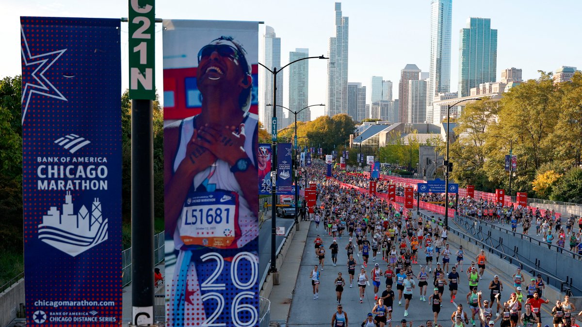 LIVE: Watch friends and family cross the 2026 Chicago Marathon finish line