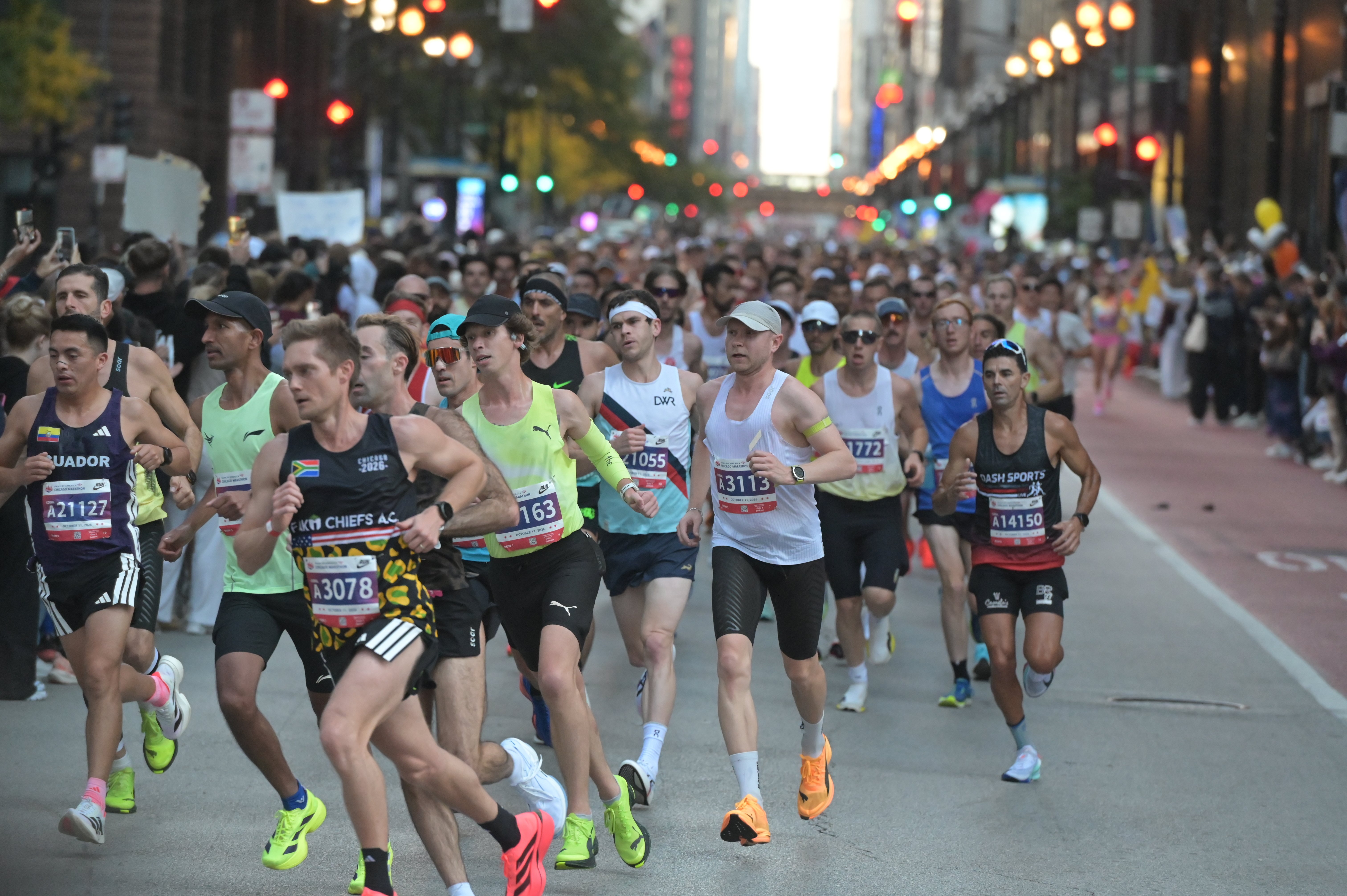 Here are the top American finishers in the Bank of America Chicago Marathon