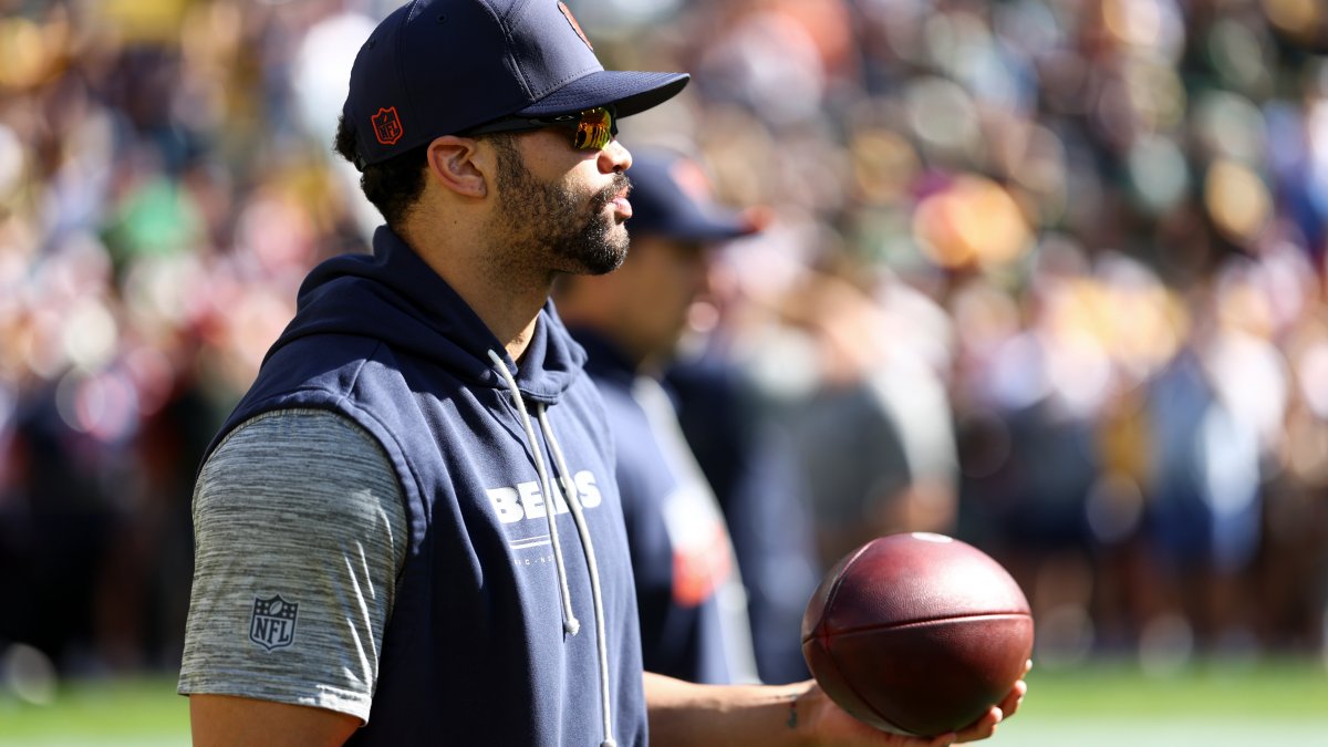 Caleb Williams practices again, ‘doesn't know' if he'll play Sunday