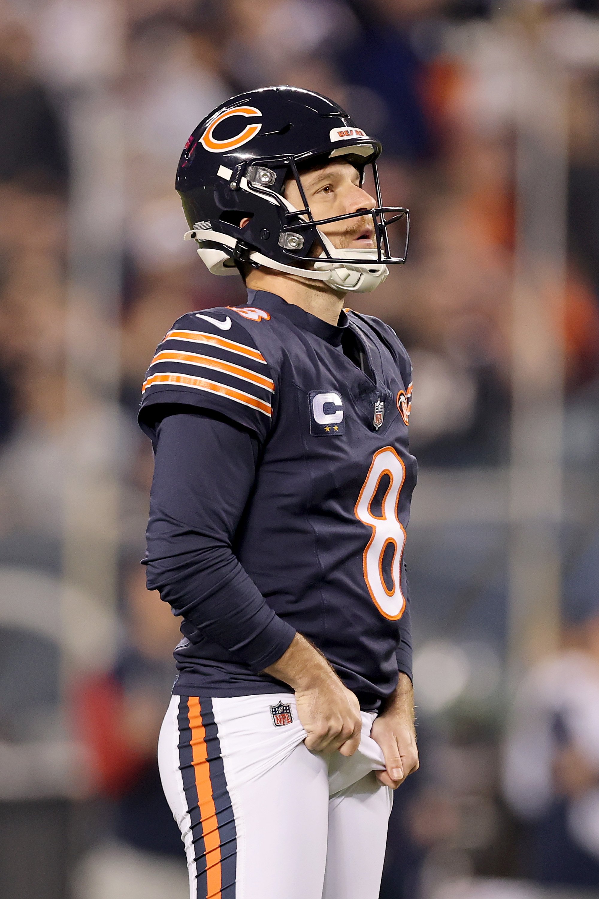 Cairo Santos ties Bears' record with epic field goal vs. Patriots