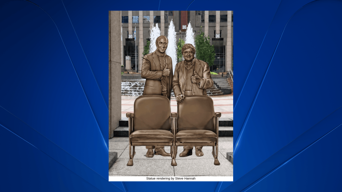 Chicago film legends behind popular movie rating system to be honored with statue Chicago film legends behind popular movie rating system to be honored with statue