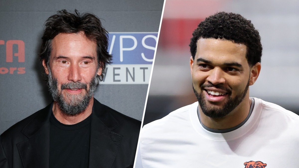 Caleb Williams ‘John Wick profile pic gets Keanu Reeves attention Caleb Williams ‘John Wick profile pic gets Keanu Reeves attention