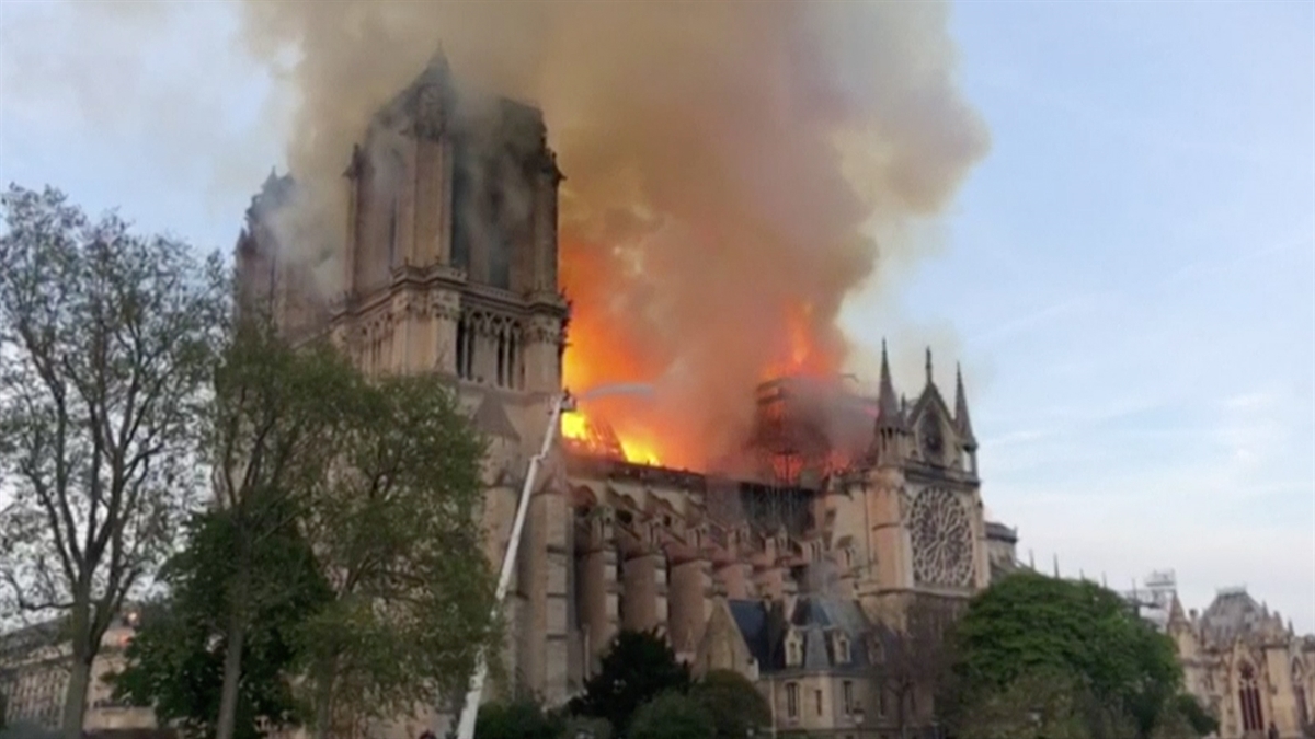 'A Tough One to Fight': CFD Official on Notre Dame Fire