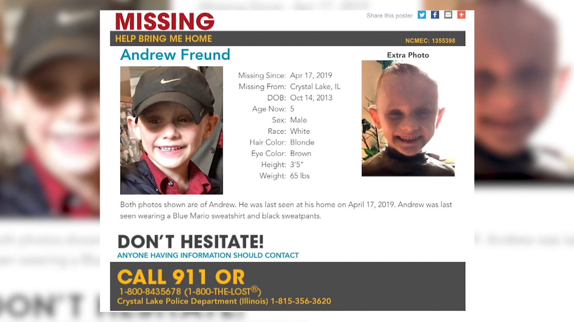 Tow Truck Drivers Spend Night Searching for Missing Boy
