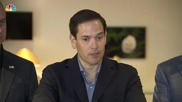[NATL] Sen. Rubio on National Emergency Declaration: ‘I Think it’s a Bad Idea’