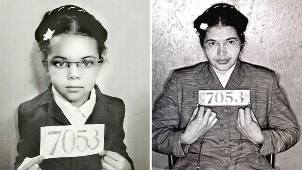 Kindergartner Transforms Into Rosa Parks And Other Black Female Icons Dresses As Female Icons For Black History Month