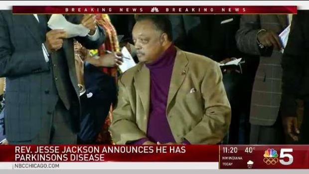 [CHI] Rev. Jesse Jackson Reveals Parkinson's Diagnosis