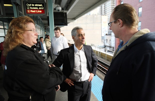 PHOTOS: Rahm Hits the Streets