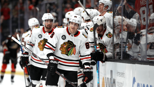 Blackhawks toward Open up 2019-20 Year within Europe - NBC Chicago image regarding Chicago Blackhawks Printable Schedule named Blackhawks in the direction of Open up 2019-20 Year within just Europe - NBC Chicago