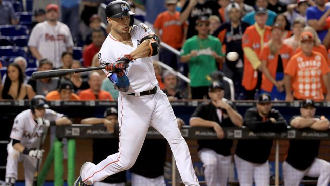 Phillies involved in 'preliminary communication' to acquire Marlins outfielder Giancarlo Stanton
