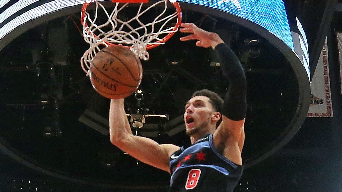 LaVine to Miss Several Games for Bulls With Ankle Injury