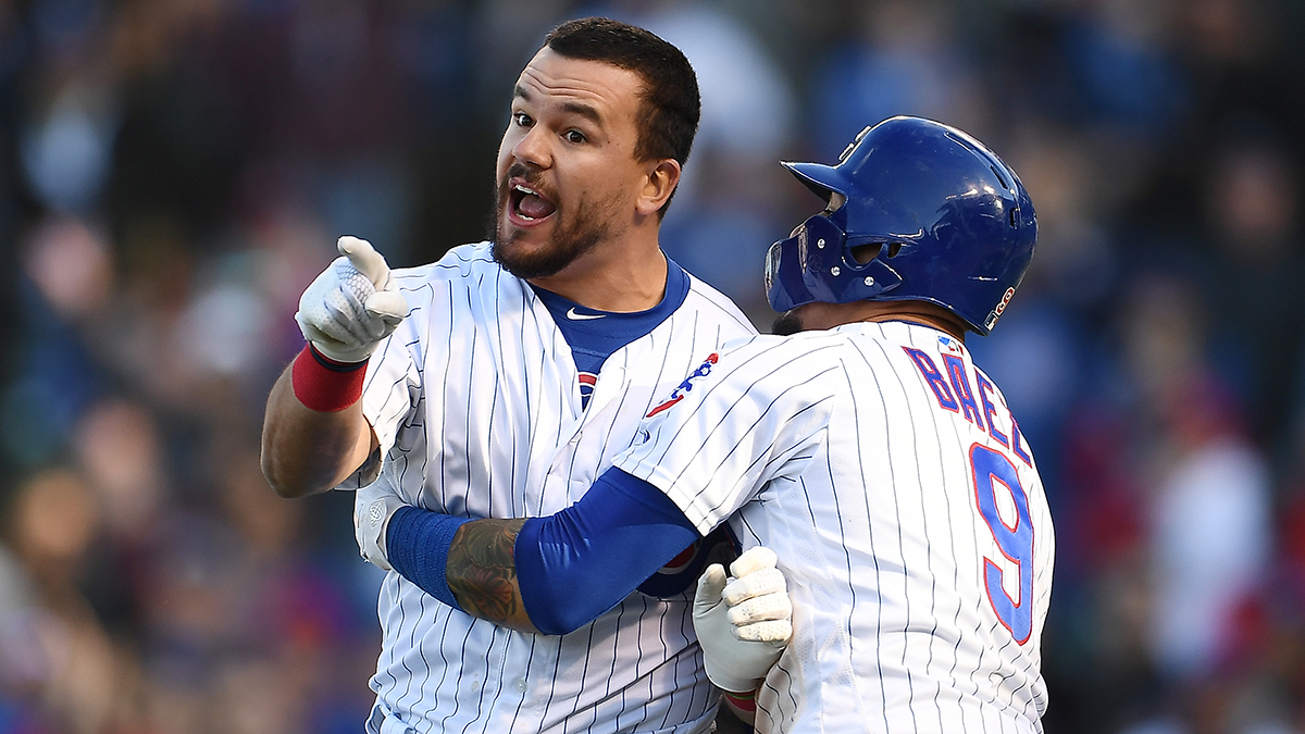 Schwarber Restrained by Teammates After Controversial Call