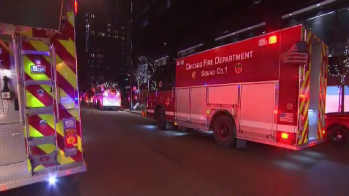 Man Hospitalized After Fire at Former John Hancock Center